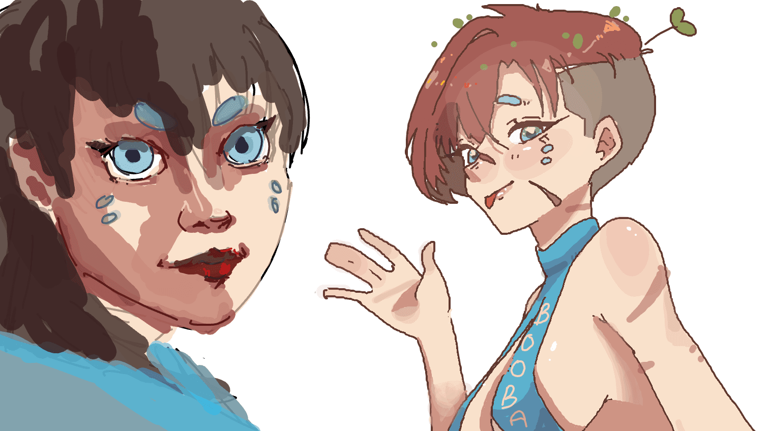 Drawing by Jheitumnn